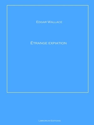 cover image of Étrange expiation